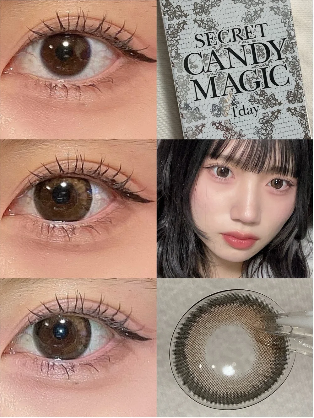 FABULOUS 1month secret candymagic 1day バターブラウン