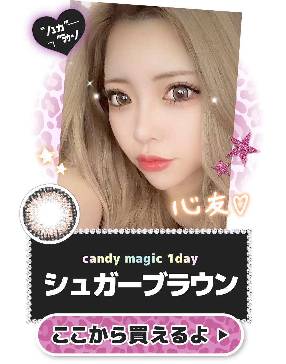 candymagic 1day シュガーブラウン